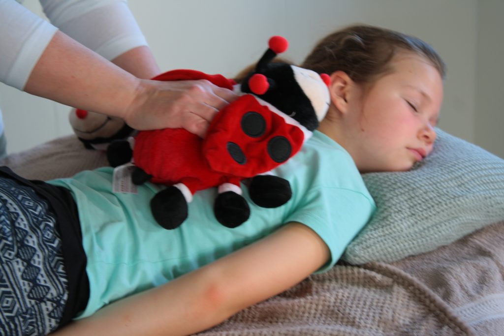 kindermassage ontspanning kinderen